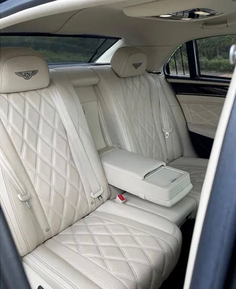 White Bentley Flying Spur W12 Saloon hire car in Melbourne, photo 4