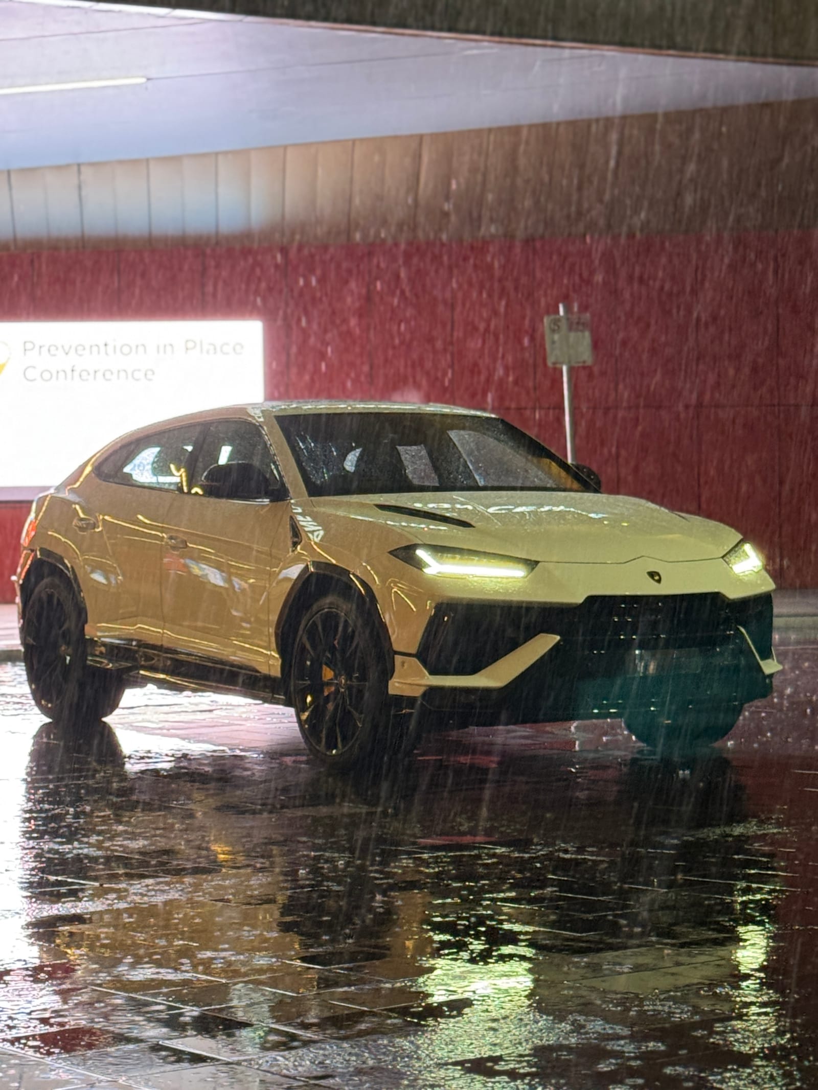 White Lamborghini Urus S SUV hire car in Melbourne