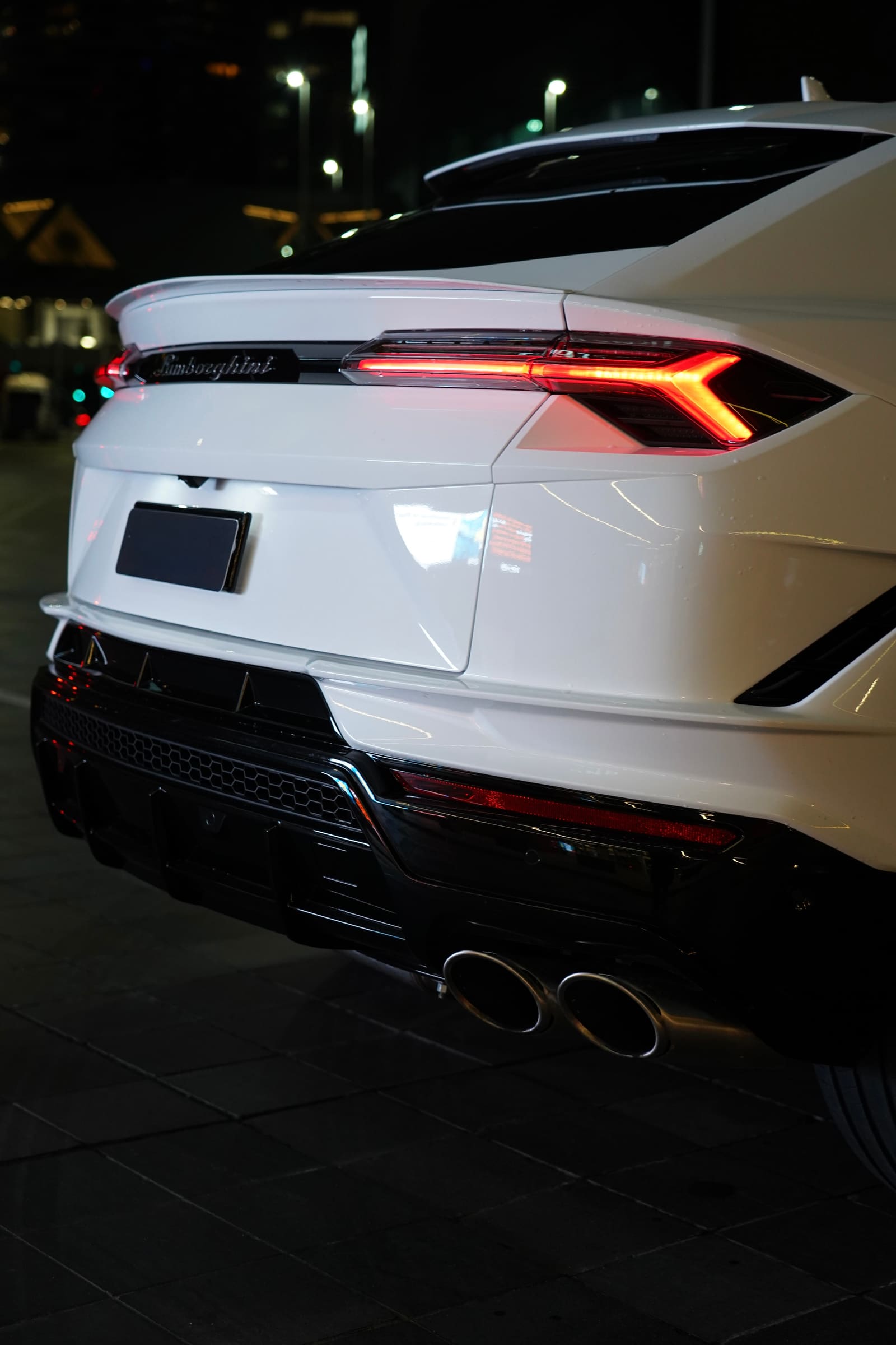White Lamborghini Urus S SUV hire car in Melbourne, photo 2