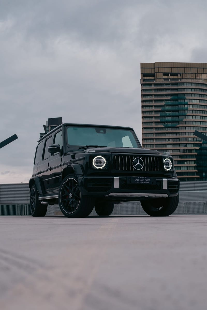 Mercedes-Benz G63 AMG SUV (Facelift, Black) hire car in Melbourne