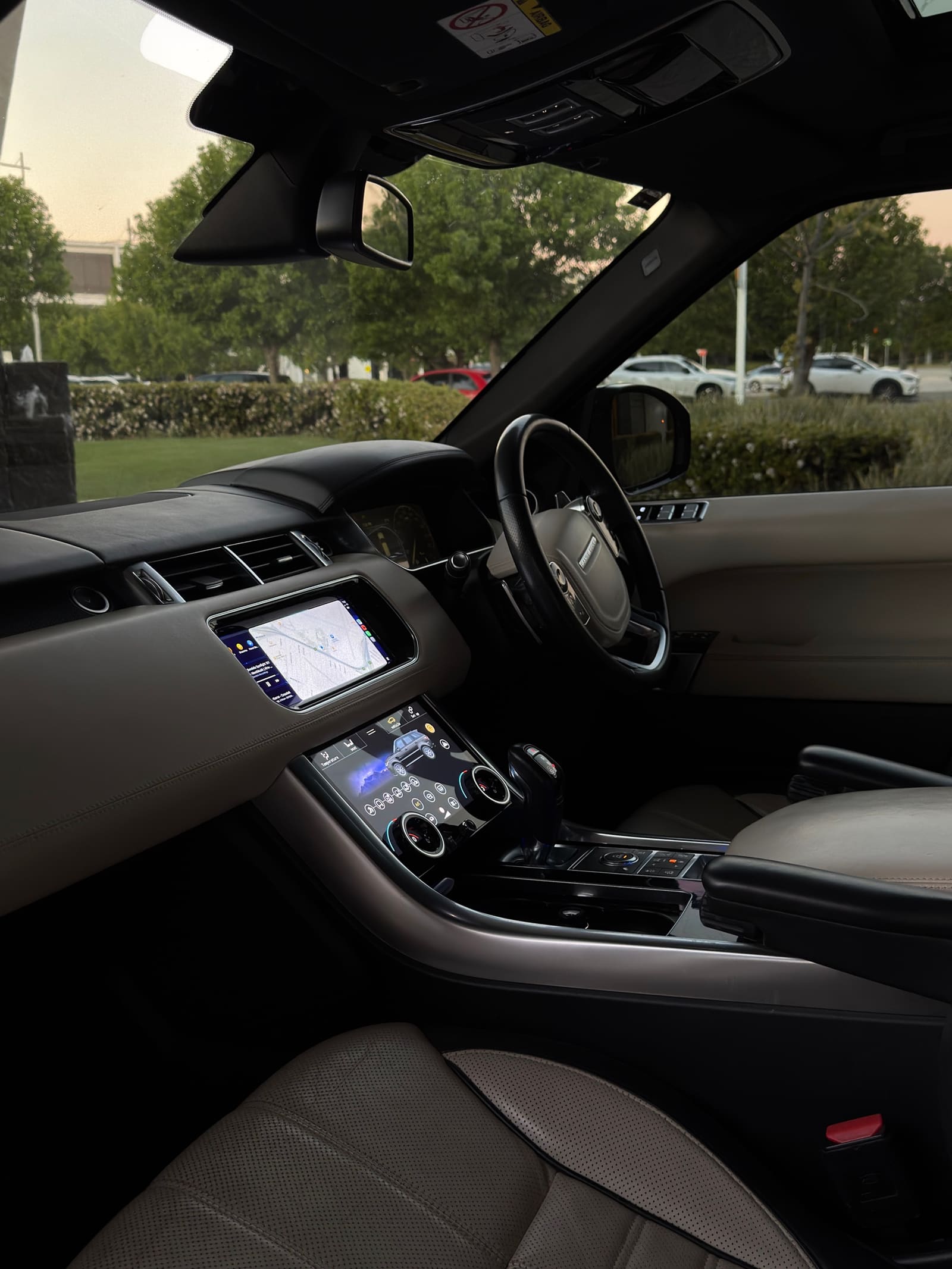 Black Range Rover Sport Autobiography SUV (SVR Kit) hire car in Melbourne, photo 5