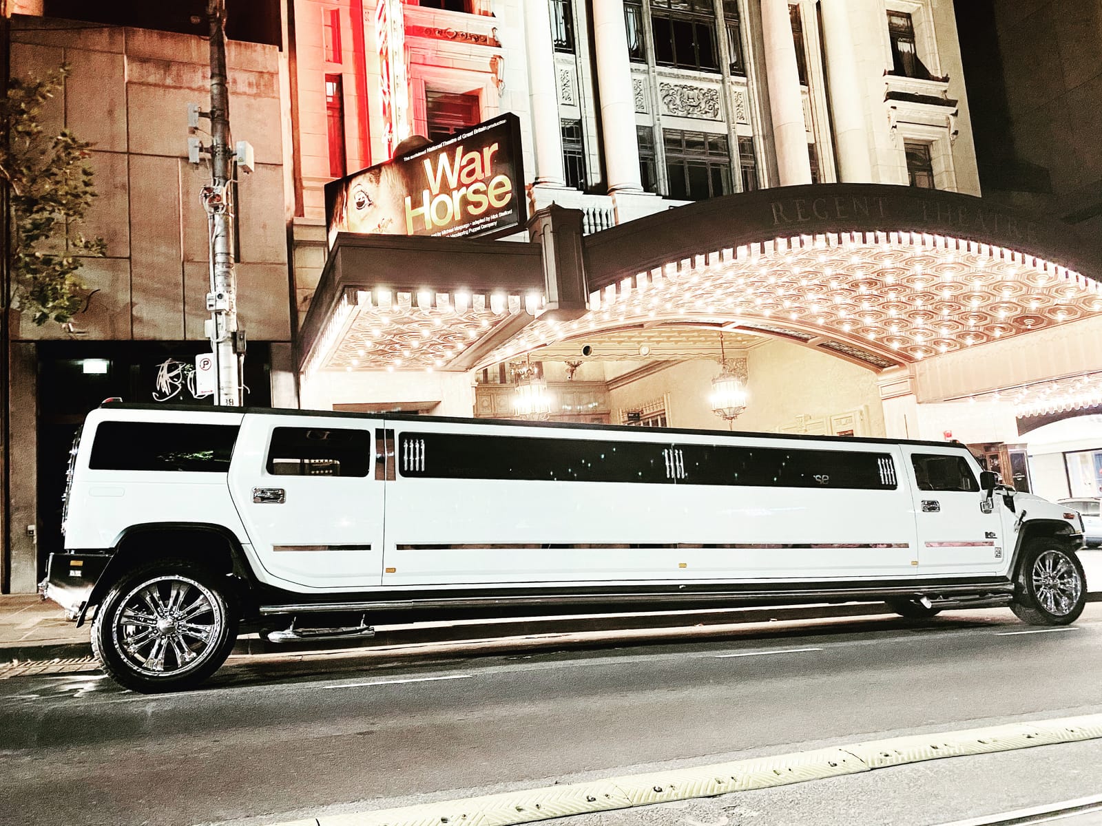 White Hummer H2 Limousine, 12 to 15 seater, Melbourne