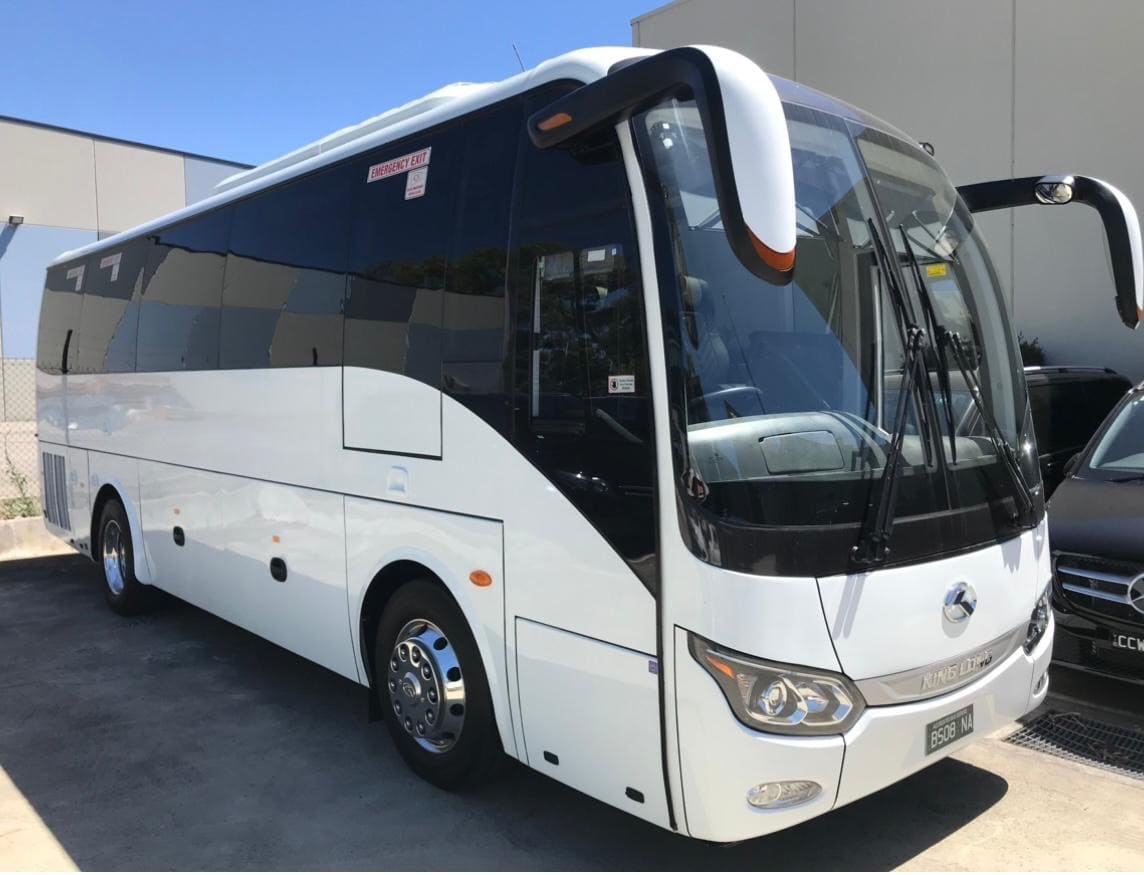 White King Long Coach Bus, 35 seater, Melbourne, photo 2