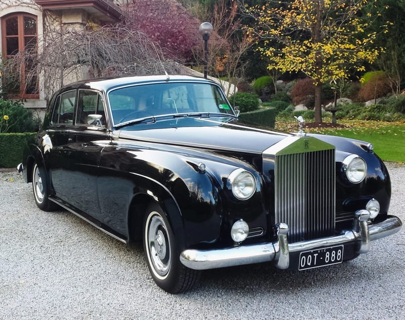 1960 Rolls-Royce Silver Cloud wedding car in Melbourne