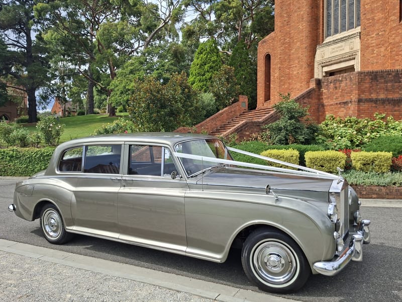 1961 Rolls-Royce Phantom V wedding car in Melbourne
